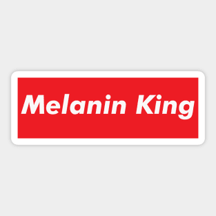 Melanin King Sticker